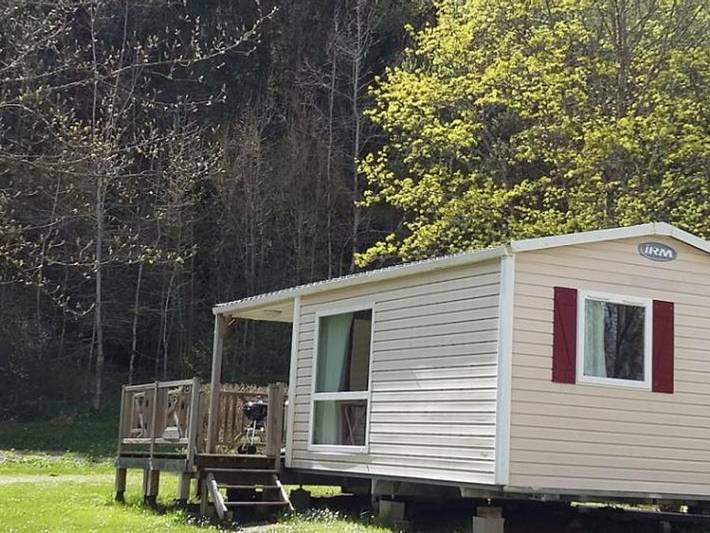 Camping de L'Île du Chéran - Mobilheim 5 personen - Mobilheim 2 Zimmer pro Nacht - Ankunft ab 16H 2/5 Pers. in Lescheraines, Chambéry und Umgebung