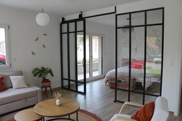 Gîte pour 4 personnes, avec jardin et terrasse à Wingersheim