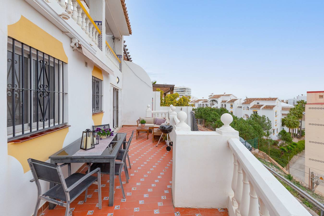 Appartement "Villa Mar del Plata" met Gedeeld Zwembad, Wifi, Tuin & Terras in Torreblanca (Fuengirola), Fuengirola