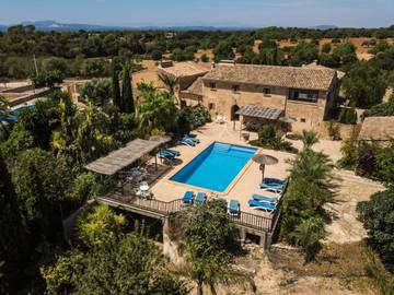 Chalet in Felanitx, Mallorca Sur für 12 