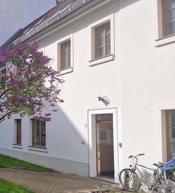 Ferienwohnung für 4 Personen, mit Ausblick in Zoo Leipzig