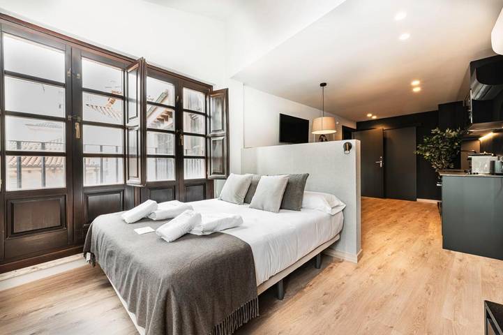 Apartamento para 2 personas, con balcón y vistas en Centro de Salamanca