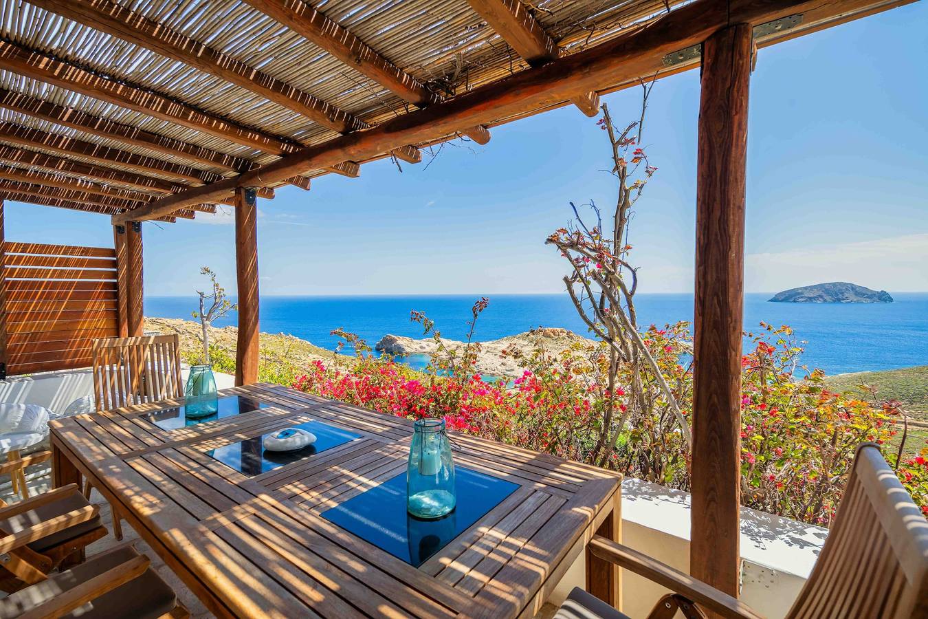 Casa di campagna "Agios Sostis" con jacuzzi e vicino alla spiaggia in Cicladi