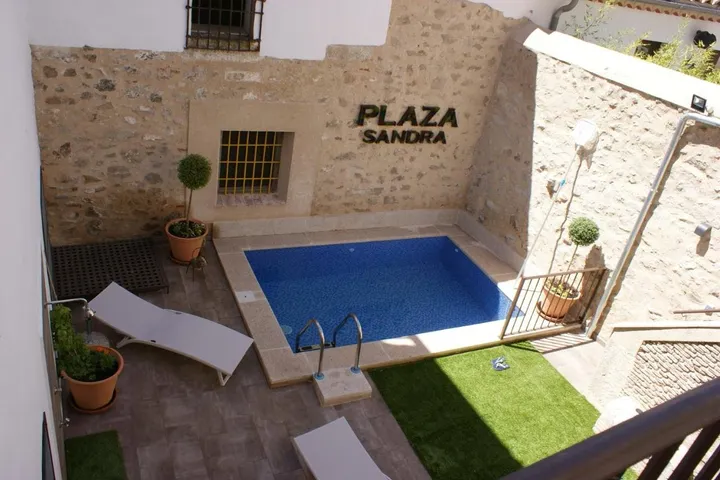Appartement de vacances pour 4 personnes, avec jardin ainsi que piscine et vue - 1