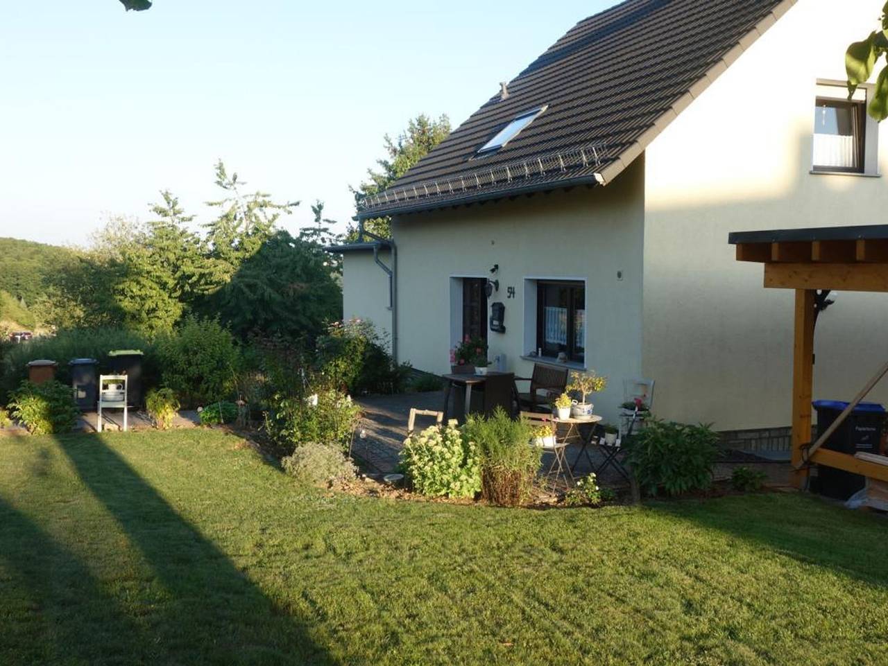 Ganze Ferienwohnung, Ferienwohnung Tine - Appartement/Fewo, Dusche und Bad, Wc, 1 Schlafraum in Oberhausen bei Kirn, Landkreis Bad Kreuznach