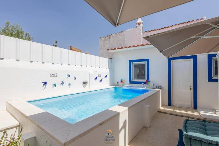 Gîte pour 2 personnes, avec terrasse et piscine à Fronteira - 2