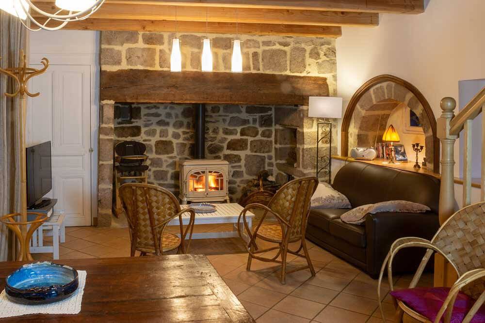 Gîte für 4 Personen mit Garten in Gimel-les-Cascades, Tulle und Umgebung