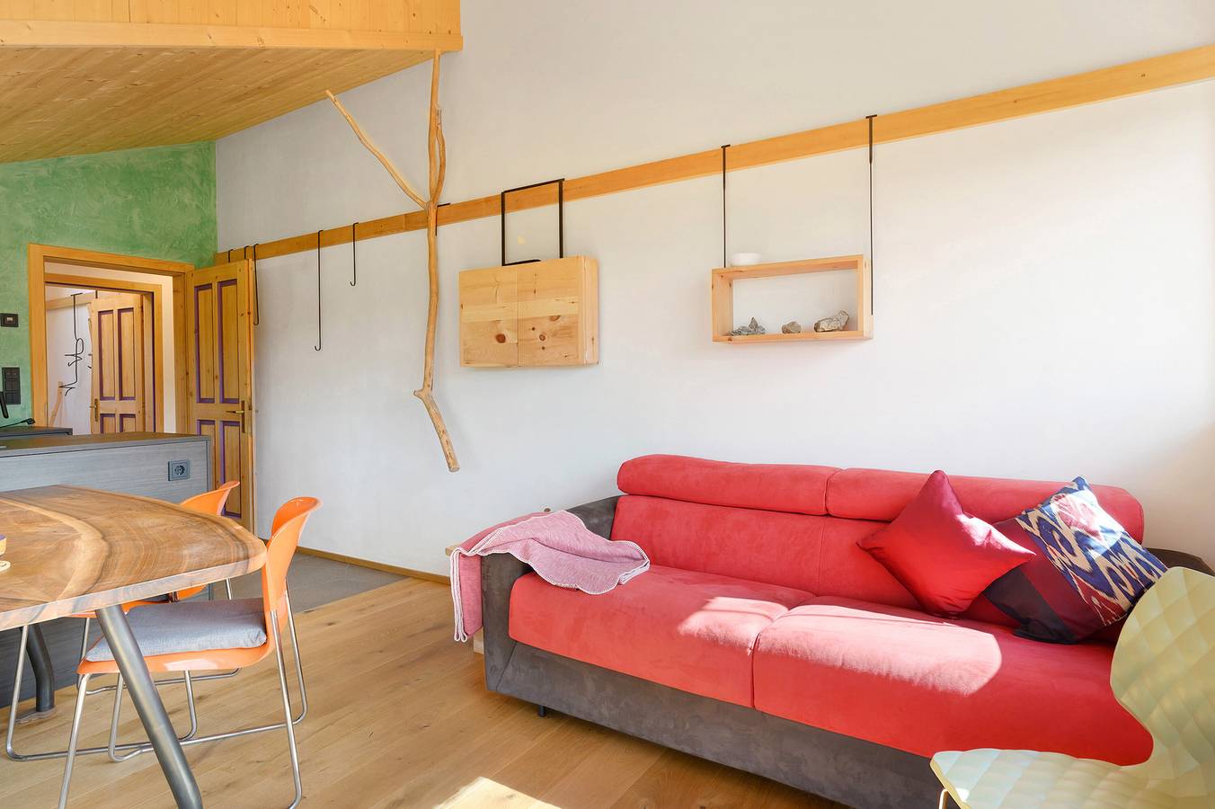 Appartement entier, Appartement 'Kesselmoos' avec vue sur la montagne, jardin commun et Wi-Fi in Nova Ponente, Val d’Ega