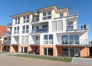 Ferienhaus mit Meerblick für 4 Personen, mit Balkon in Elbe-Weser
