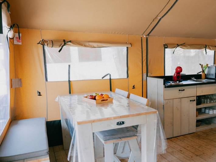 Camping La Sirena - Tente 4 personnes - Glamping Safari Basic in L'Estartit, Costa Brava