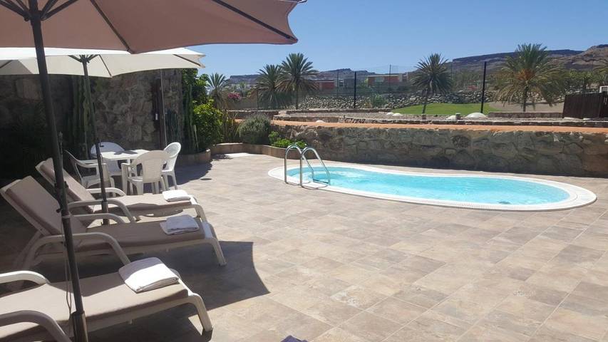 Villa für 6 Personen, mit Pool und Ausblick sowie Garten in Gran Canaria Süd - 3