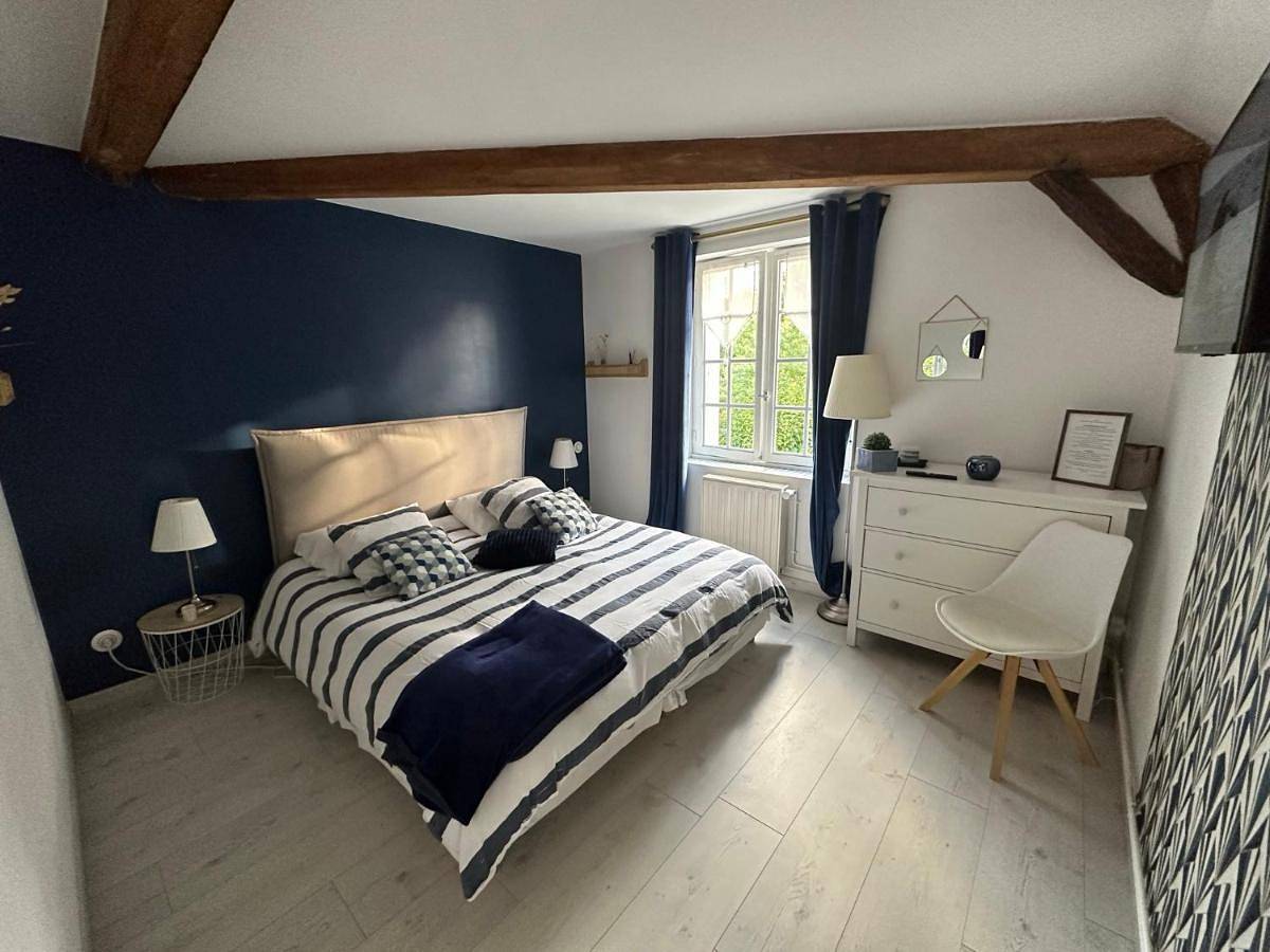 Double Room with Garden View in La Flèche, Sarthe