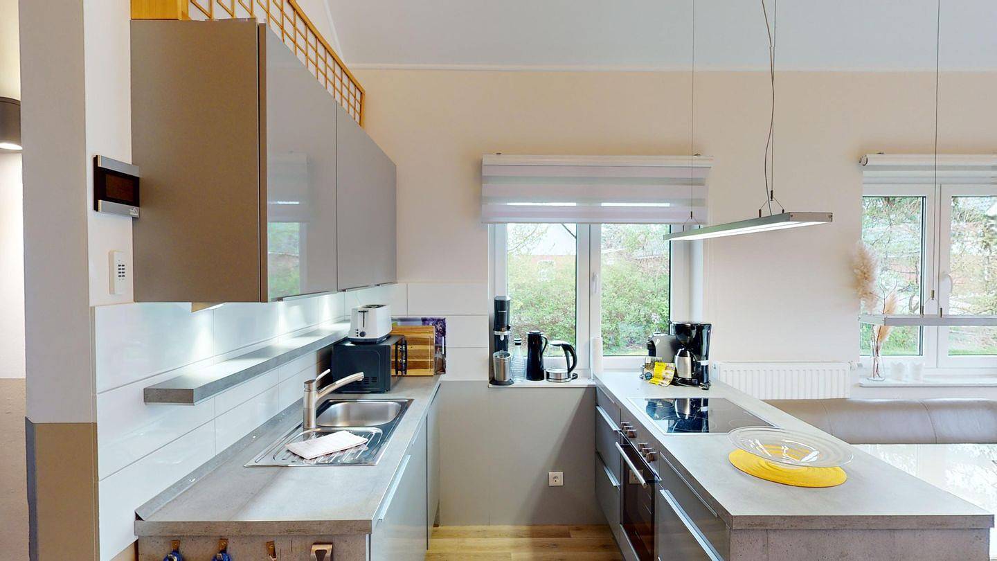 Großes Ferienhaus für 6-8 Personen und Hund mit Kamin, Sauna & Garten -Ostseenah in Südstrand Pelzerhaken, Ostholstein