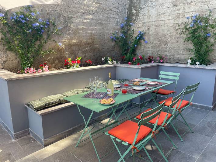Ferienwohnung für 5 Personen, mit Balkon und Terrasse sowie Garten in San Lorenzo al Mare - 3