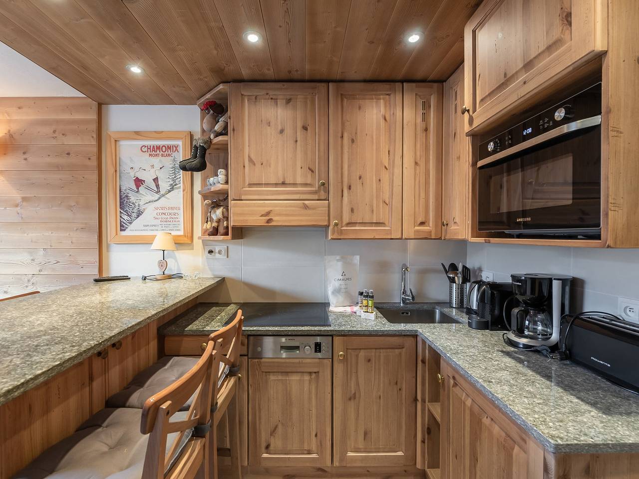 Studio entier, Appartement cosy 4 pers, centre Val Thorens, Wifi inclus in Val Thorens, Massif de la Vanoise