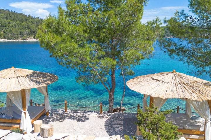 Ferienhaus für 6 Personen, mit Balkon und Terrasse in Kroatien