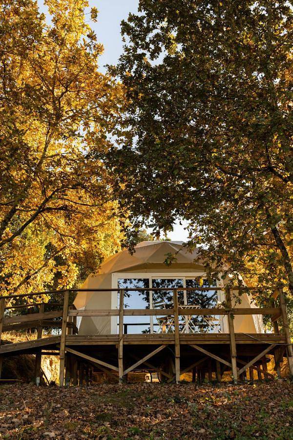 Tente pour 2 personnes, avec piscine ainsi que jardin et jacuzzi au Portugal - 2