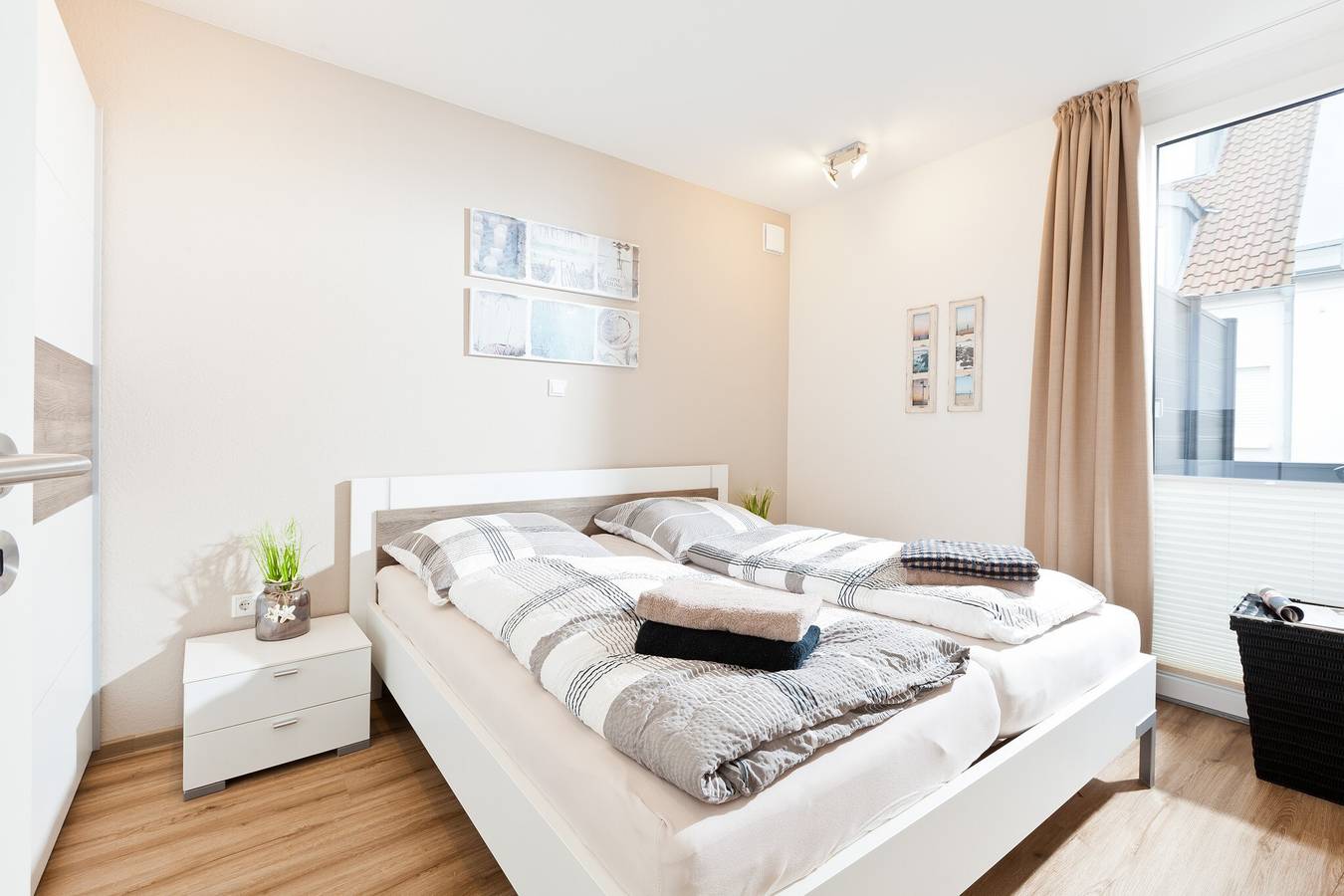 Apartamento entero, Apartamento 'Ferienwohnung Lina Norderney' con terraza privada y Wi-Fi in Norderney