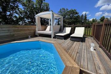 Location de vacances pour 6 personnes, avec jardin à Cruis