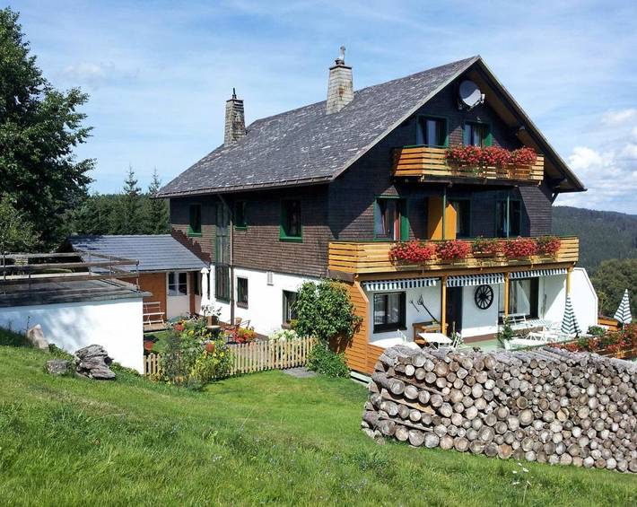 Hütte für 4 Personen, mit Garten und Seeblick sowie Ausblick und Sauna in Feldberg - 4