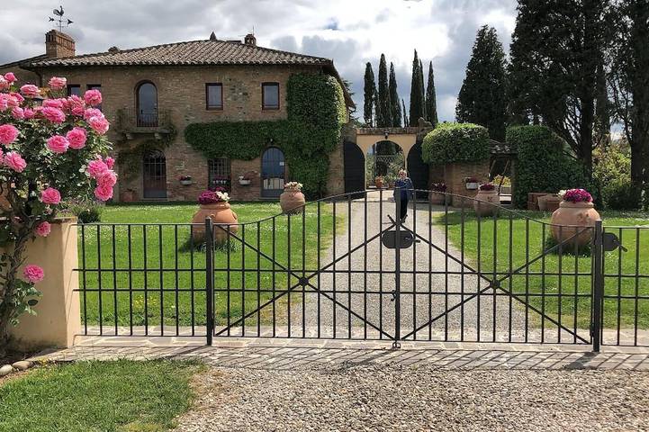 Casa vacanza per 4 persone, con giardino e piscina in Chiusi