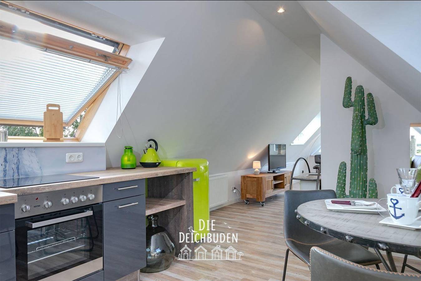 Ganze Ferienwohnung, Bude 1 in Büsumer Deichhausen, Dithmarschen