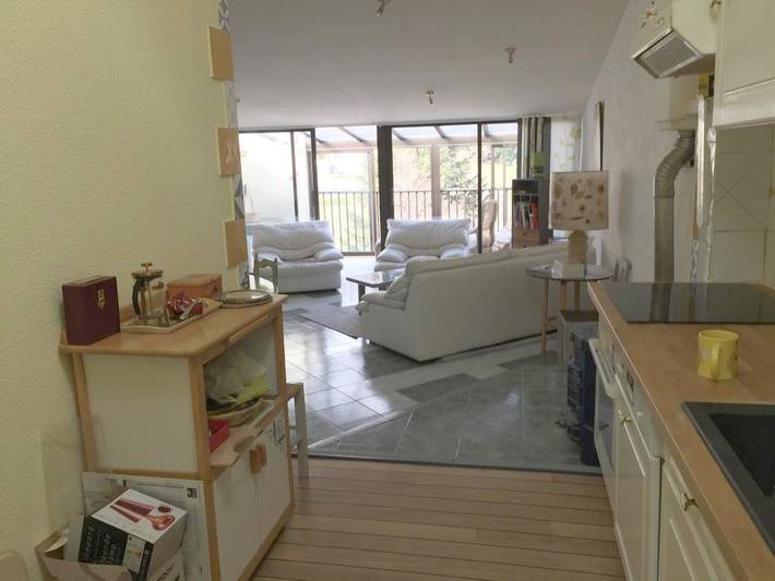 Appartement de vacances pour 4 personnes, avec Balcon ainsi que Terrasse et Vue