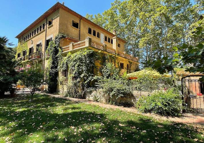 Gîte pour 4 personnes, avec Terrasse ainsi que Jardin et Vue à Torroella de Fluvià