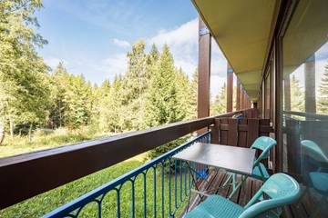 Gîte pour 6 personnes, avec balcon dans Arc 1800