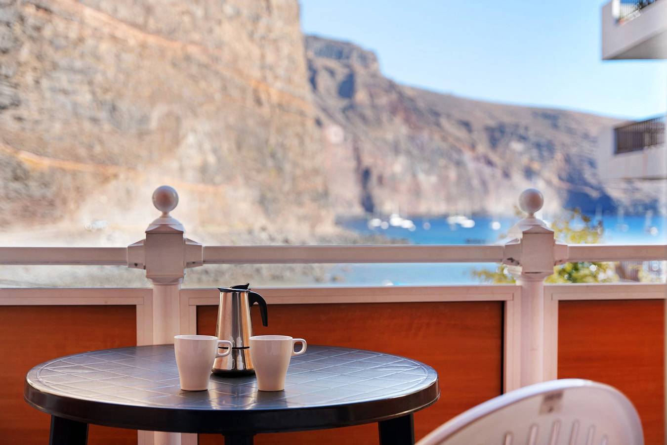 Appartement entier, Appartement de vacances "Playita" avec vue sur la mer, terrasse privée et Wi-Fi in Valle Gran Rey, La Gomera