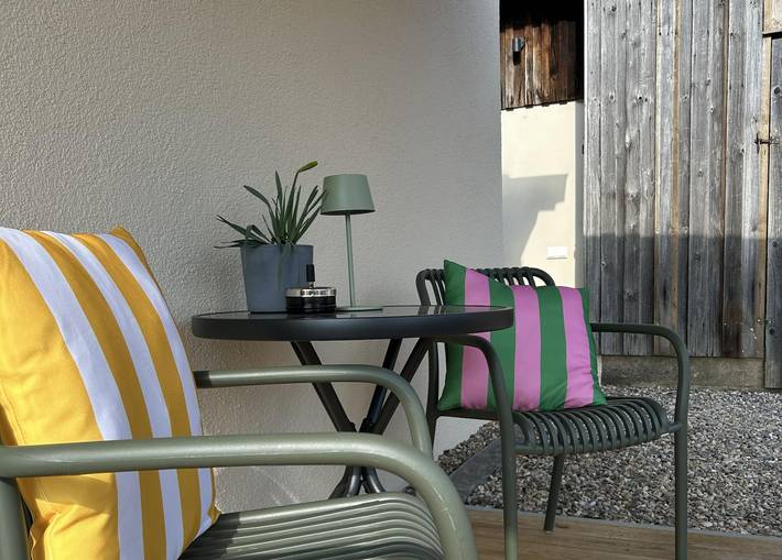 Ganze Wohnung, Ferienhaus Bergheiner - Ferienwohnung mit Sauna, Garten & Zirbenholz in Bärnau, Naturpark Nördlicher Oberpfälzer Wald