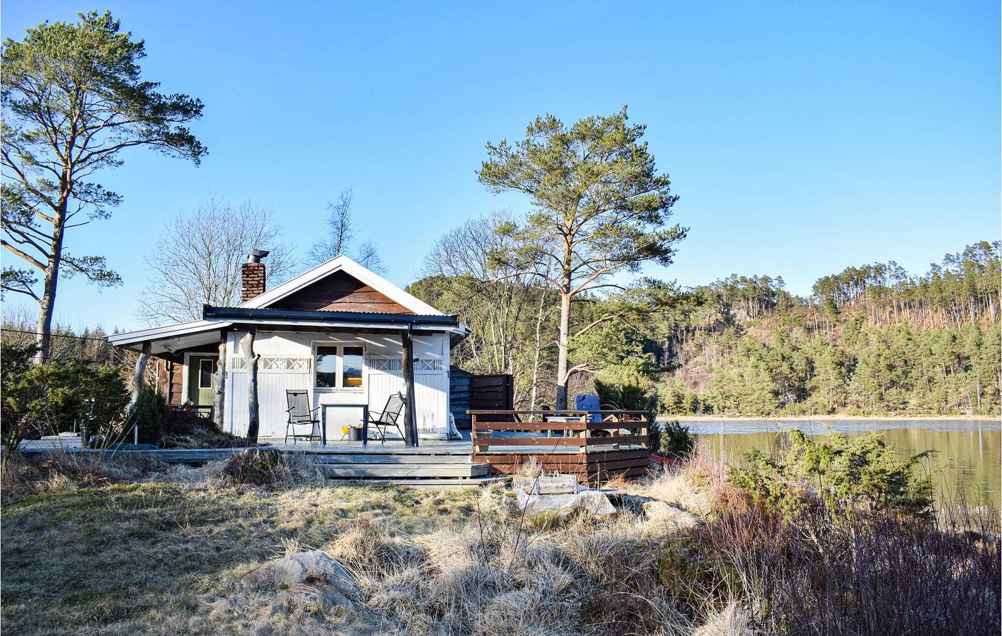 Ferienhaus für 6 Personen mit Terrasse in Vindafjord