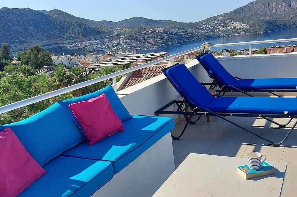 Idyllische, friedliche Villa, Pool-reife Gärten, für 7 Personen in der Nähe von Restaurants und Geschäften in Kaş, Provinz Antalya