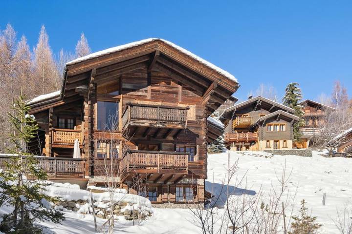 Gîte pour 10 personnes, avec jardin ainsi que sauna et vue dans Grimentz - 2