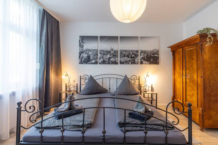 Ferienwohnung für 4 Personen, mit Terrasse in Quedlinburg