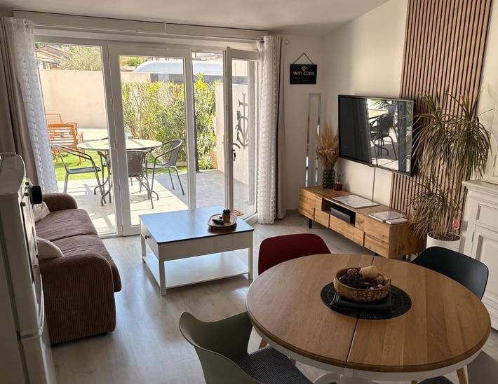 Appartement de vacances pour 4 personnes, avec Terrasse et Jardin