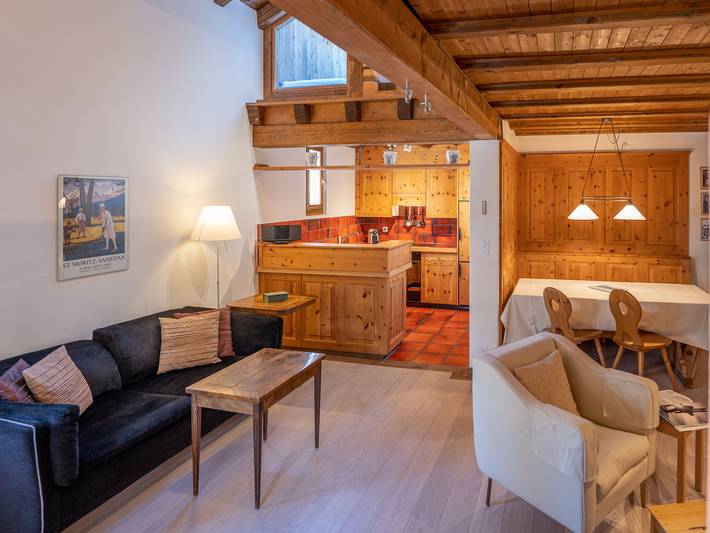 Ganze Wohnung, Chesa Cantieni in La Punt-Chamues-ch, Sankt Moritz