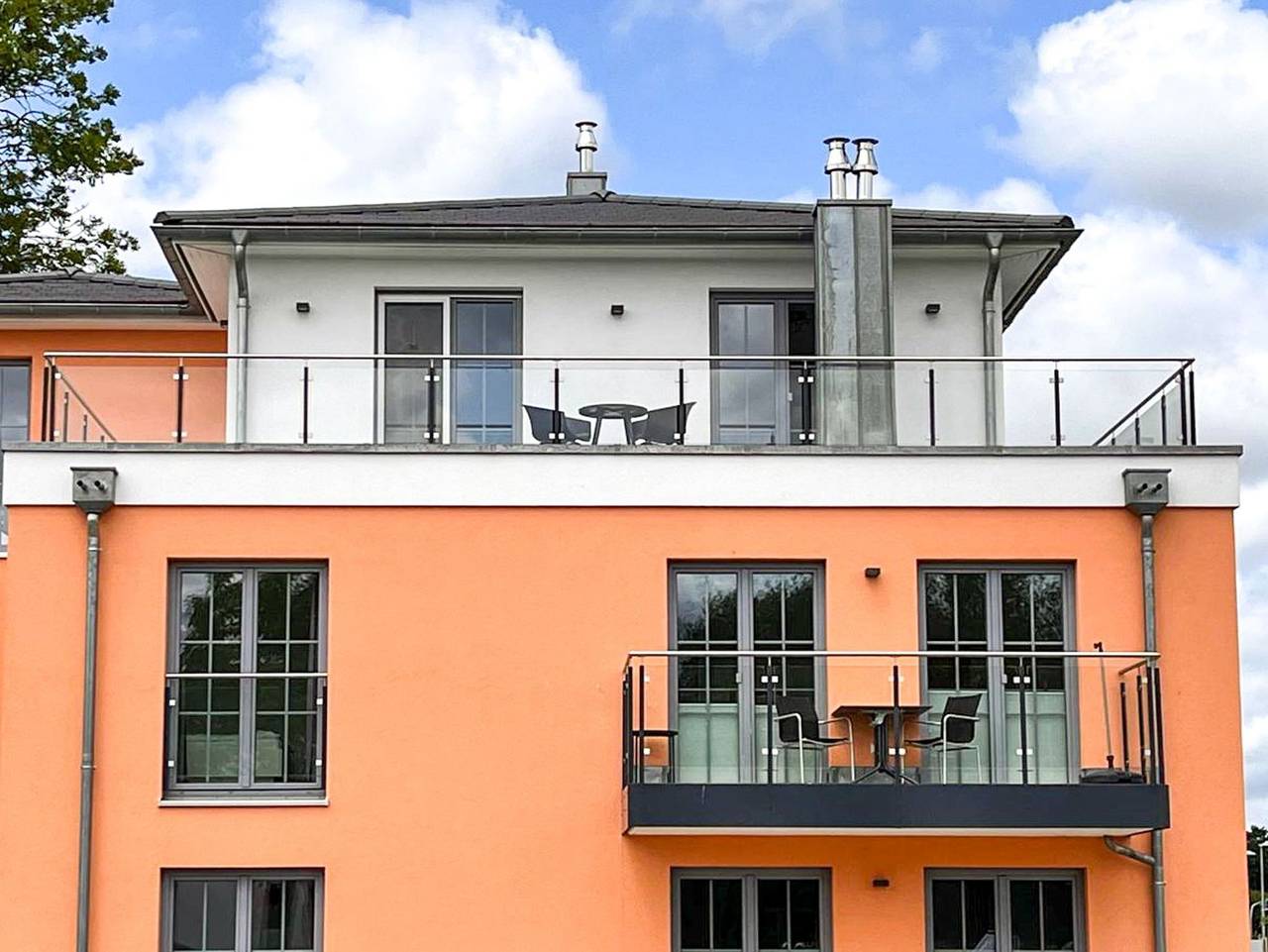 Ganze Ferienwohnung, Penthouse Meerblick in Lauterbach (Rügen), Putbus