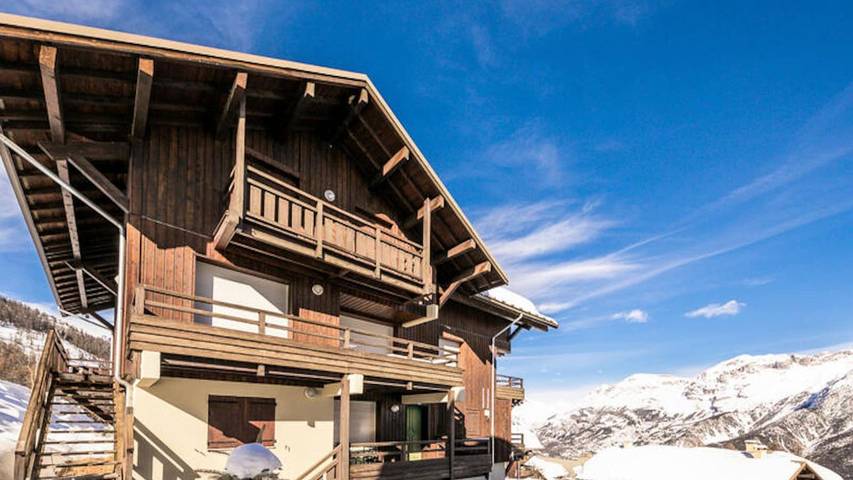 Chalet pour 5 personnes, avec balcon à Puy-Saint-Vincent - 3