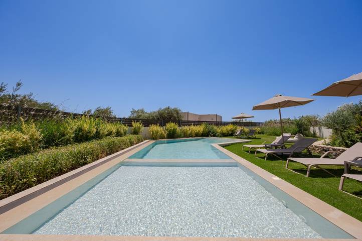 Villa für 9 Personen, mit Meerblick und Garten auf Kreta - 2