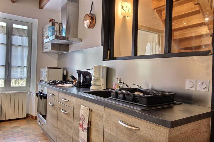 Gîte pour 5 personnes, avec Terrasse ainsi que Jardin et Vue à Plaine-Haute