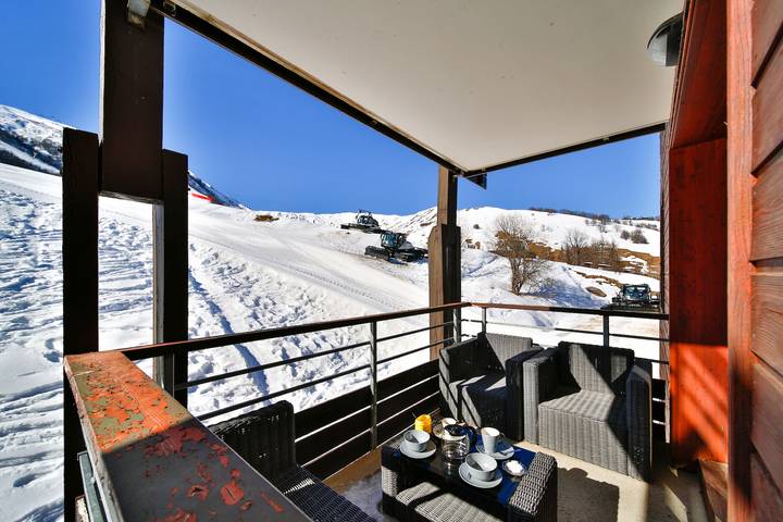 Gîte pour 6 personnes, avec Balcon dans Le Corbier