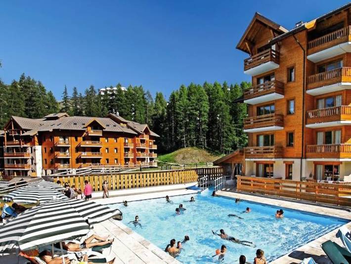 Vakantiewoning voor 5 personen, met balkon en zwembad, kindvriendelijk in Franse Alpen