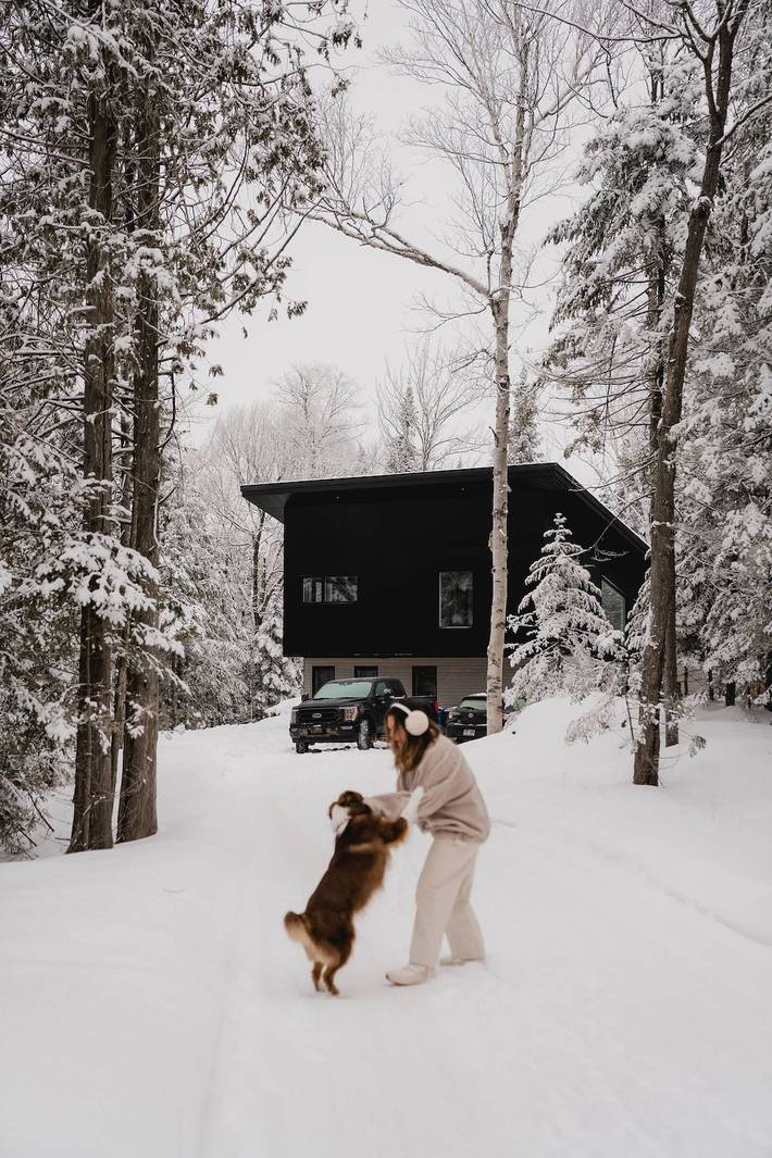 Villa pour 10 personnes, avec balcon et jardin, adapté aux familles dans Canada