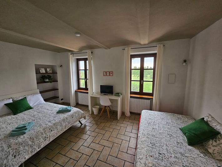 B&B für 3 Personen, kinderfreundlich im Piemont