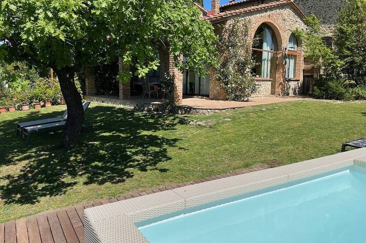 Bauernhof für 7 Personen, mit Terrasse und Garten