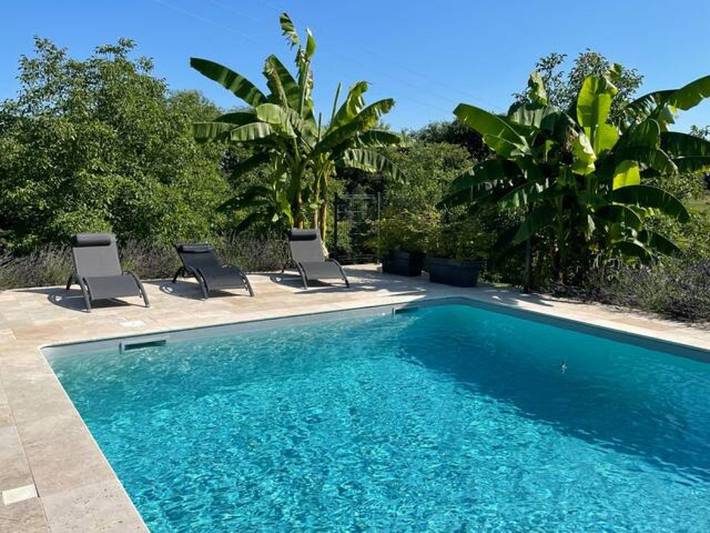 Gîte pour 4 personnes, avec piscine et terrasse à Saint-Crépin-et-Carlucet - 3
