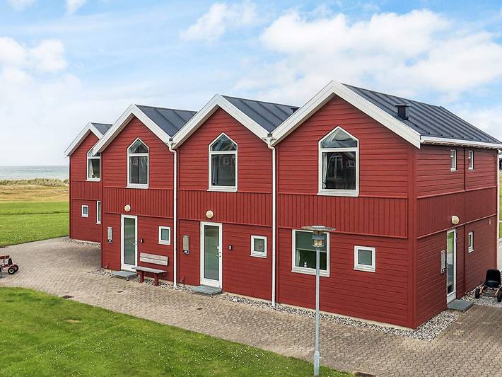 Ferienhaus für 6 Personen, mit Garten und Balkon, kinderfreundlich in Øster Hurup