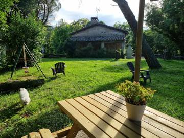 Chalet para 7 Personas en San Juan les Fonts, Pirineos, Foto 3