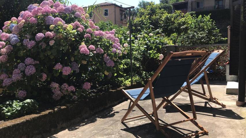 Ferienwohnung für 4 Personen, mit Ausblick und Garten sowie Terrasse - 1
